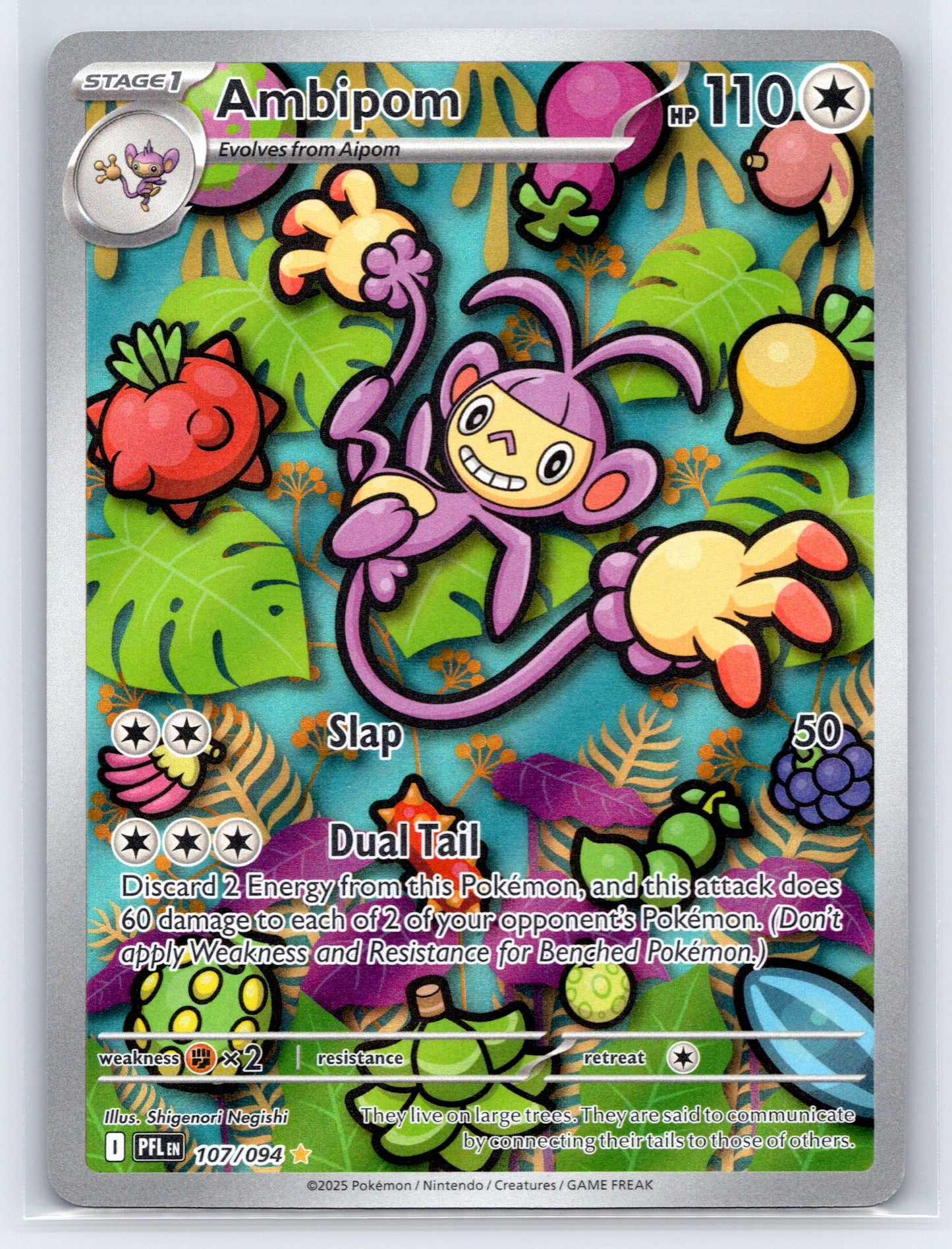 Ambipom - #107/094 - ME02: Phantasmal Flames