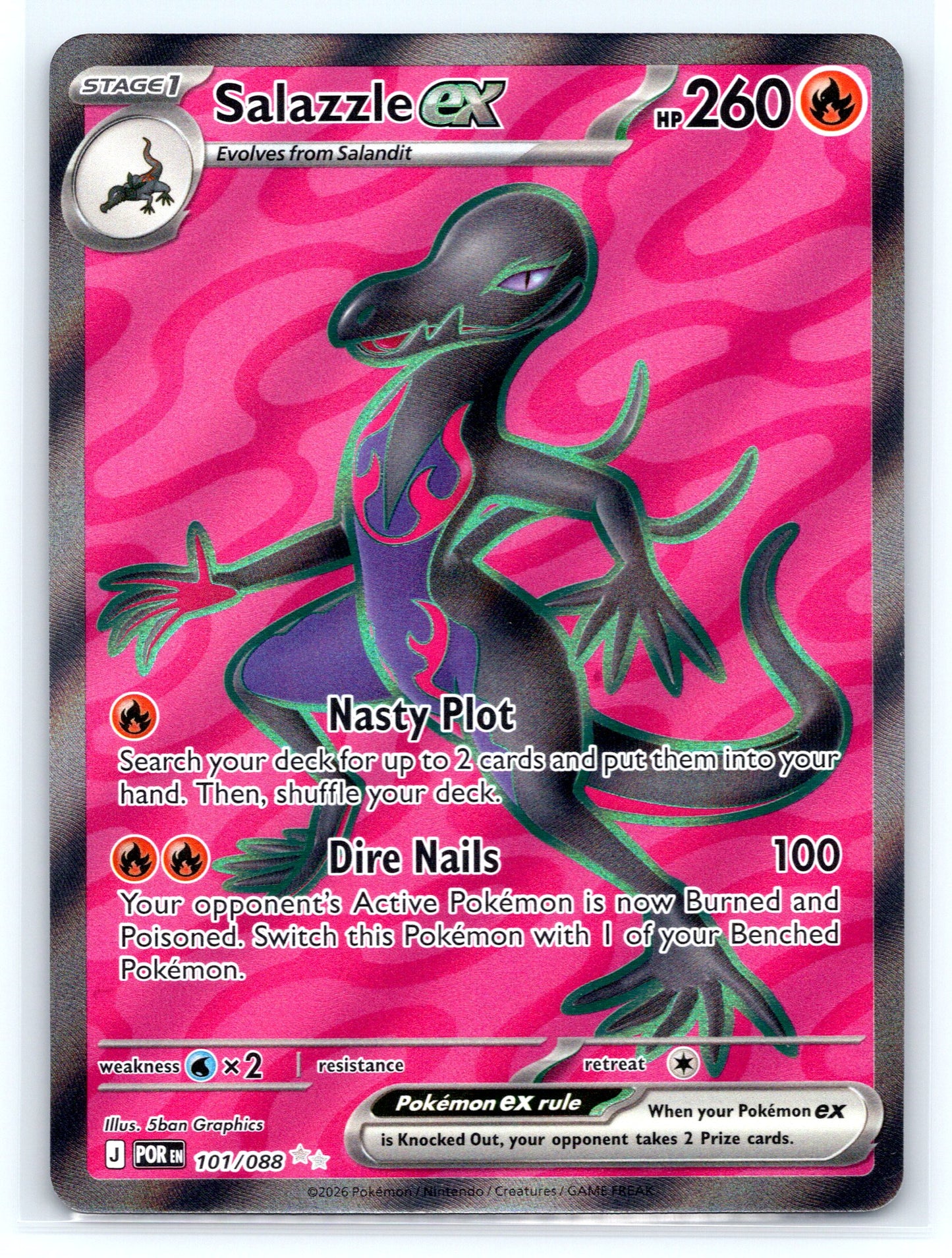 Salazzle ex - #101/088 - ME03: Perfect Order