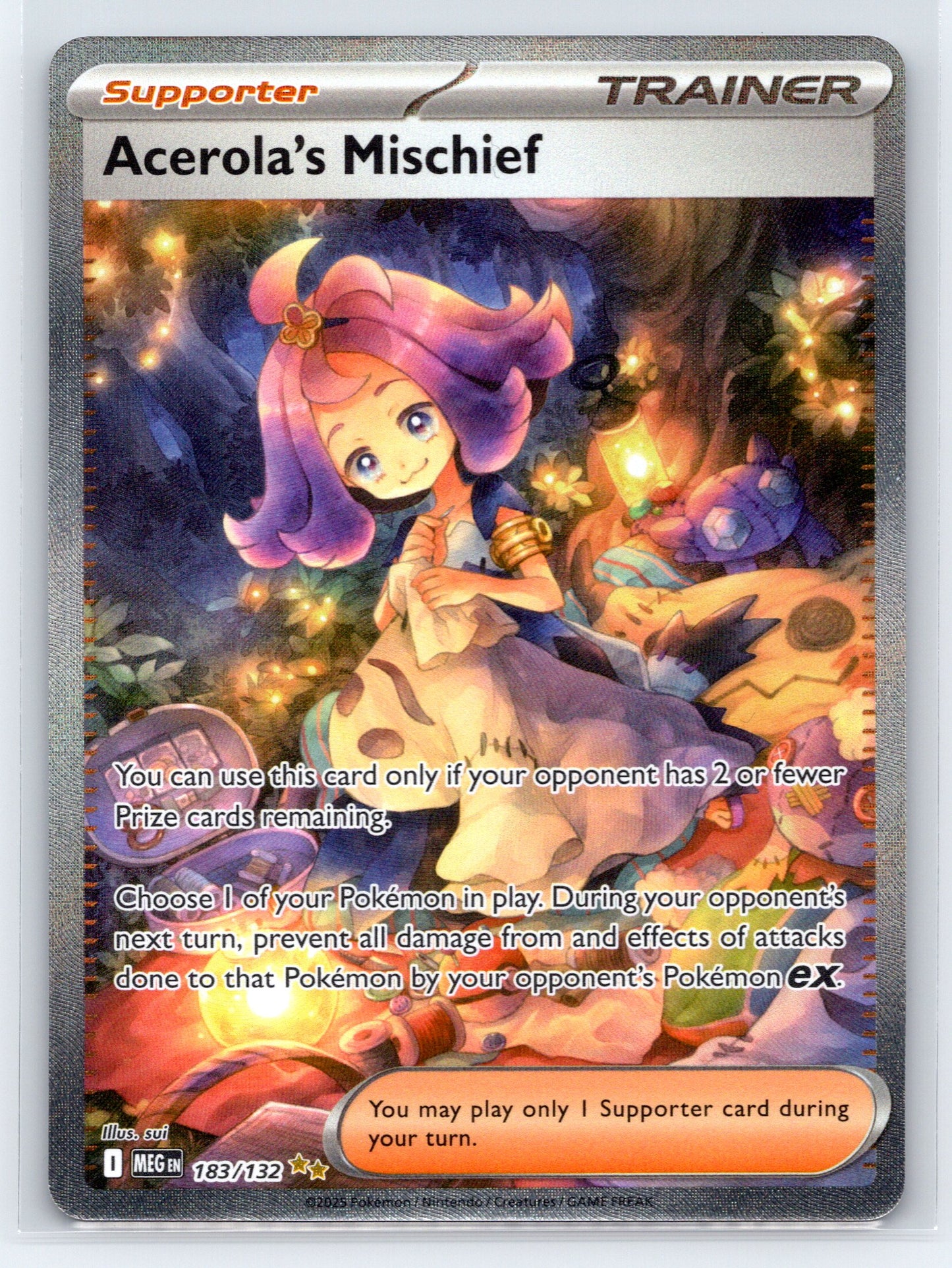 Acerola's Mischief - #183/132 - ME01: Mega Evolution