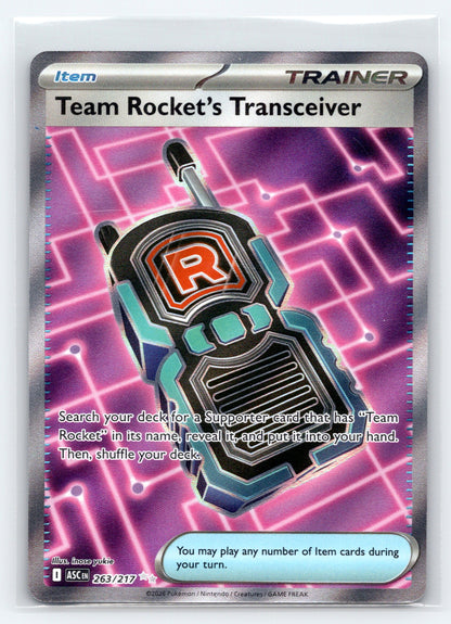 Team Rocket's Transceiver - #263/217 - ME: Ascended Heroes