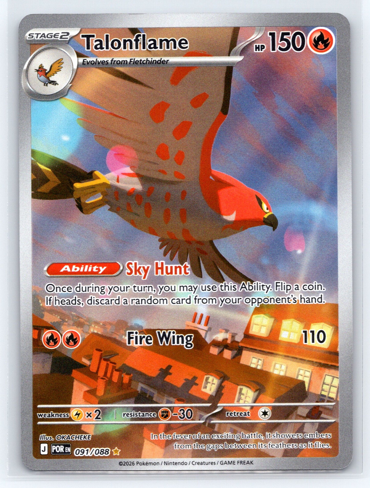 Talonflame - #091/088 - ME03: Perfect Order