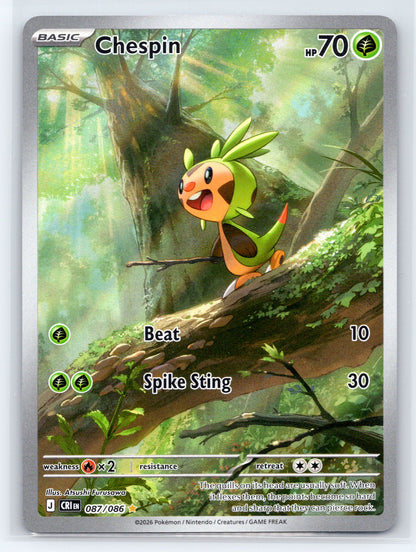 Chespin - #087/086 - ME04: Chaos Rising