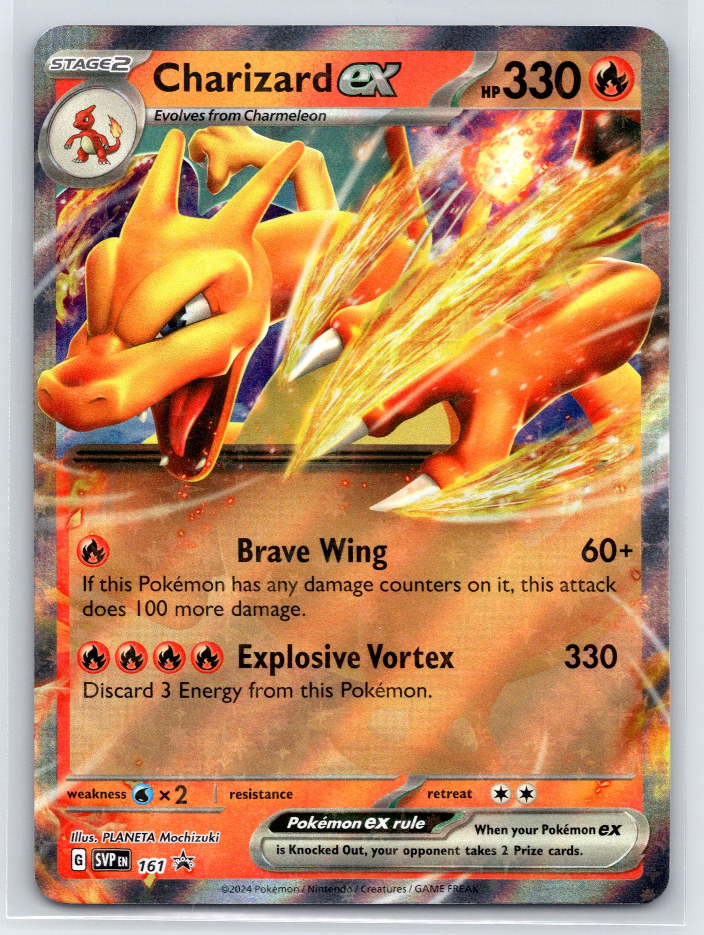 Charizard ex - #161 - SV: Scarlet & Violet Promo Cards