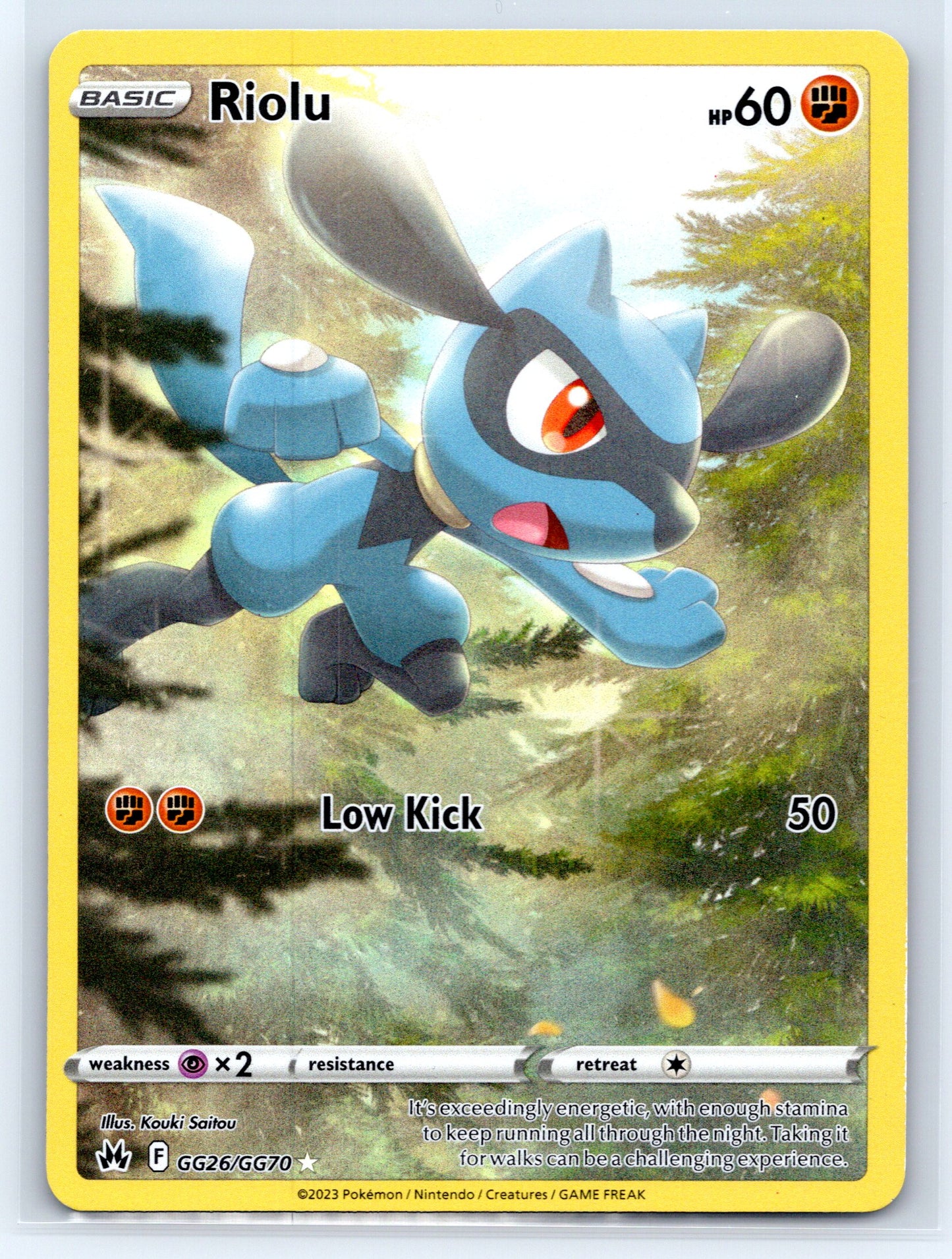 Riolu - #GG26/GG70 - SWSH: Crown Zenith: Galarian Gallery