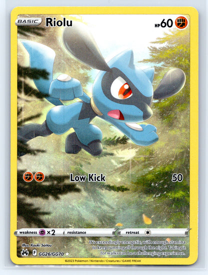 Riolu - #GG26/GG70 - SWSH: Crown Zenith: Galarian Gallery