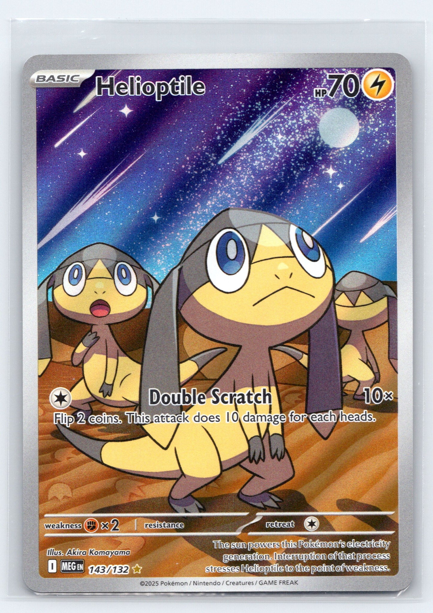 Helioptile - #143/132 - ME01: Mega Evolution