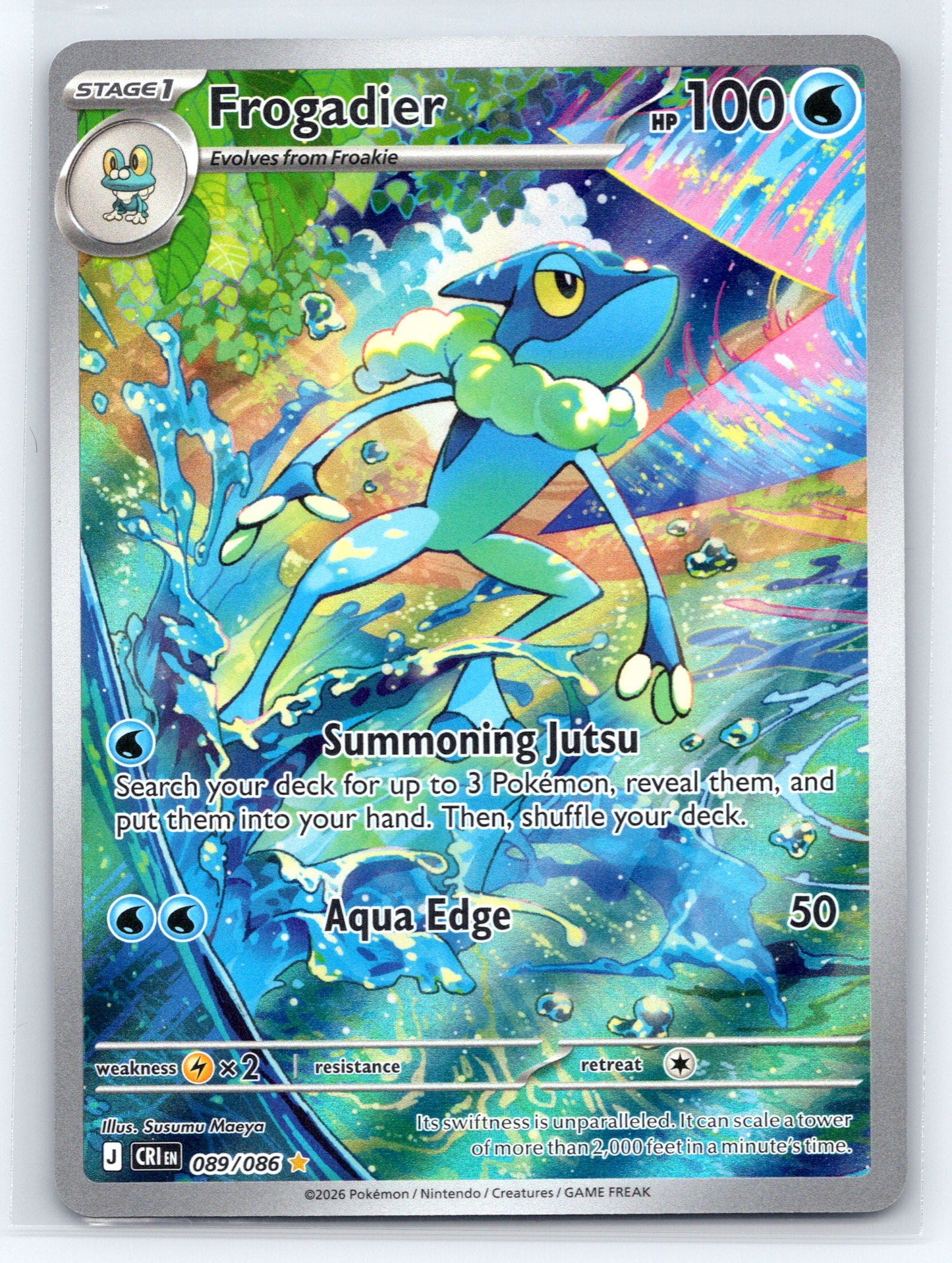 Frogadier - #089/086 - ME04: Chaos Rising
