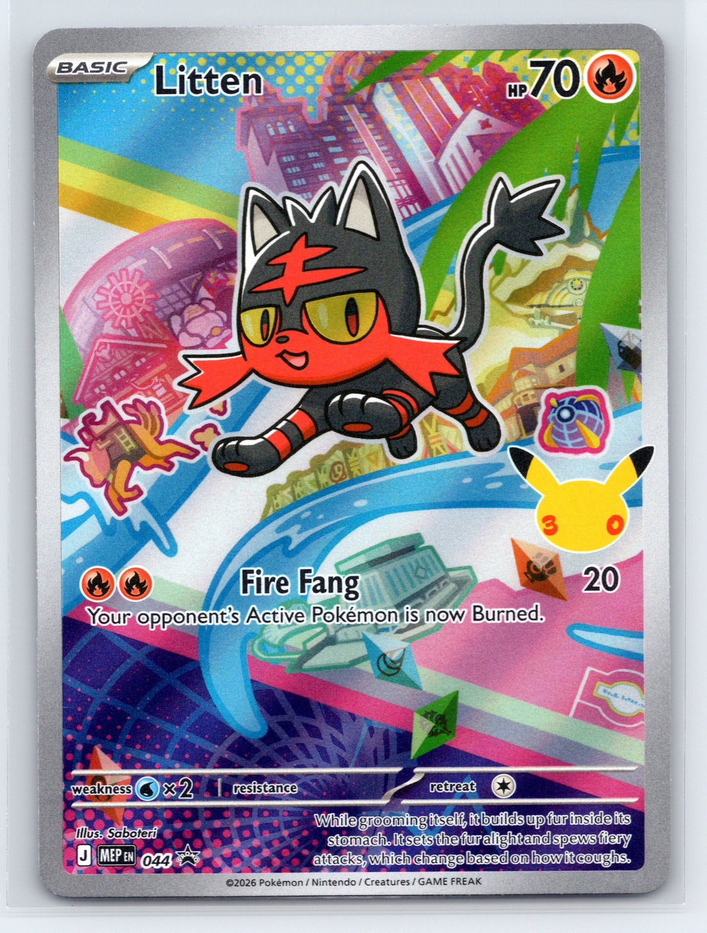 Litten - #044 - ME: Mega Evolution Promo