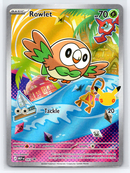 Rowlet - #043 - ME: Mega Evolution Promo