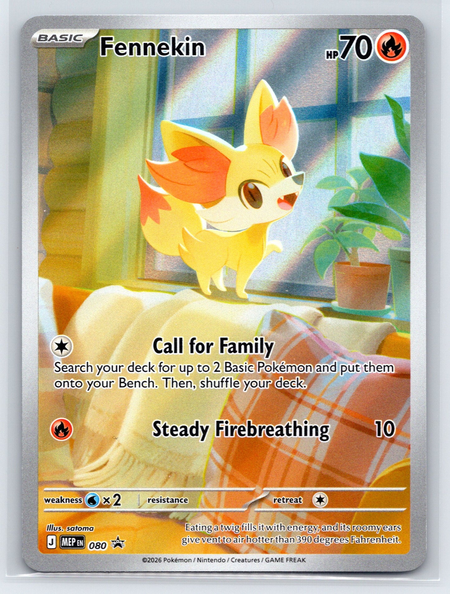 Fennekin - #080 - ME: Mega Evolution Promo