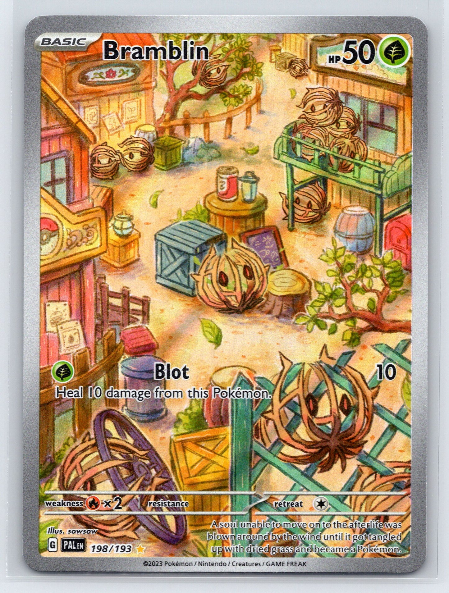 Bramblin - #198/193 - SV02: Paldea Evolved