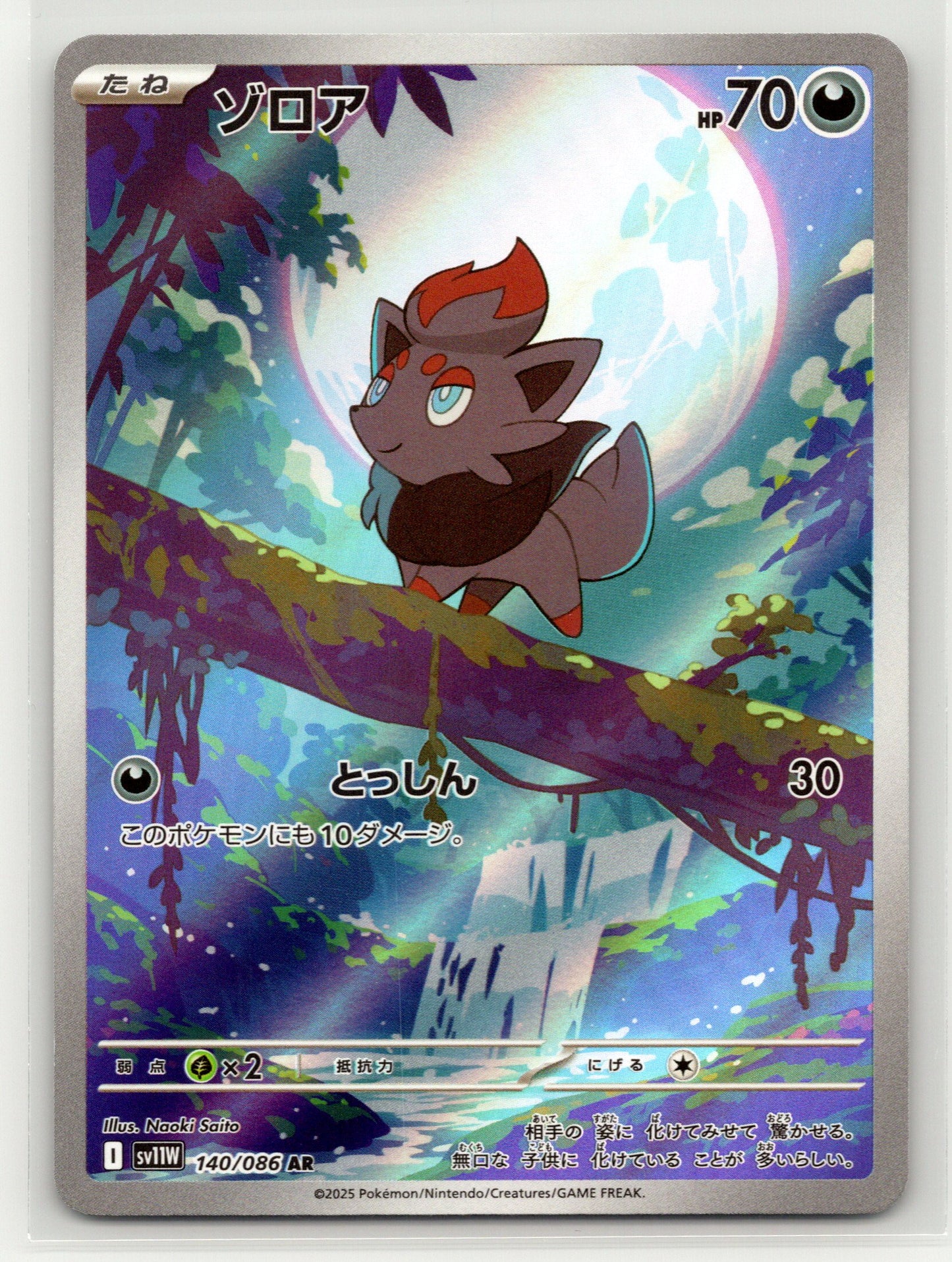 Zorua - #140/086 - SV11W: White Flare