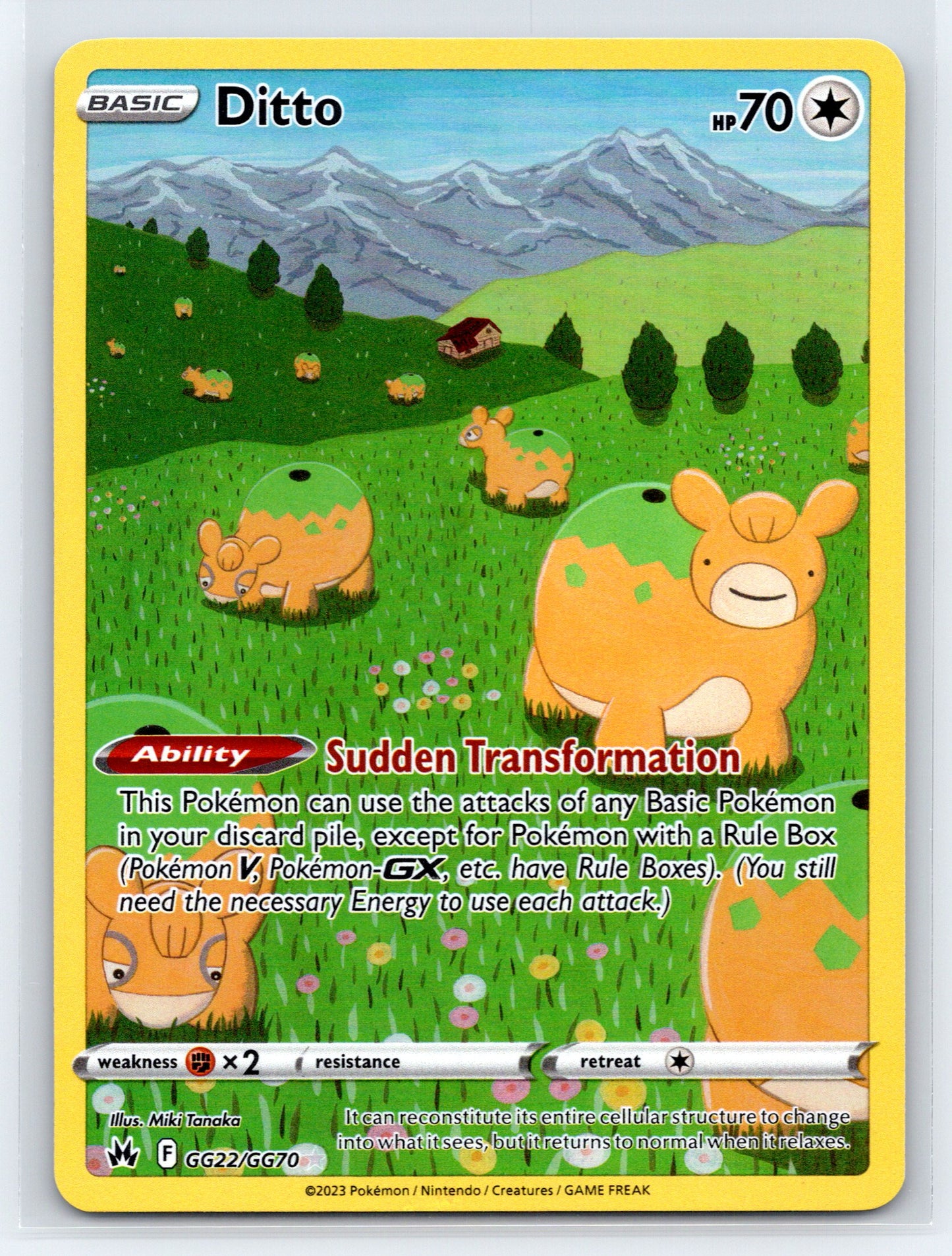 Ditto - #GG22/GG70 - SWSH: Crown Zenith: Galarian Gallery