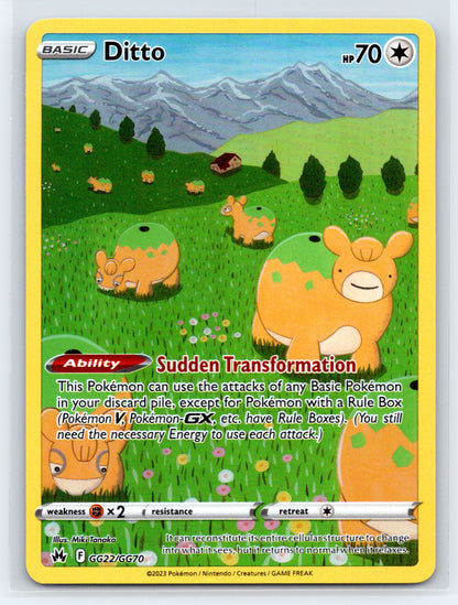 Ditto - #GG22/GG70 - SWSH: Crown Zenith: Galarian Gallery