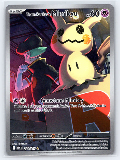Team Rocket's Mimikyu - #238/217 - ME: Ascended Heroes