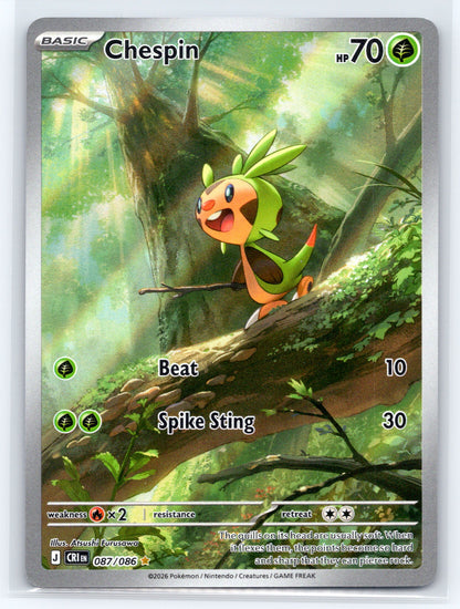 Chespin - #087/086 - ME04: Chaos Rising