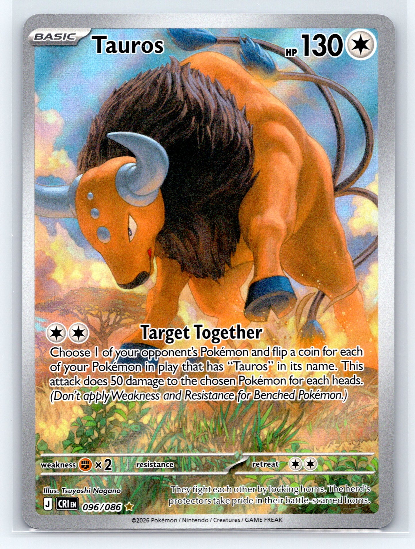 Tauros - #096/086 - ME04: Chaos Rising