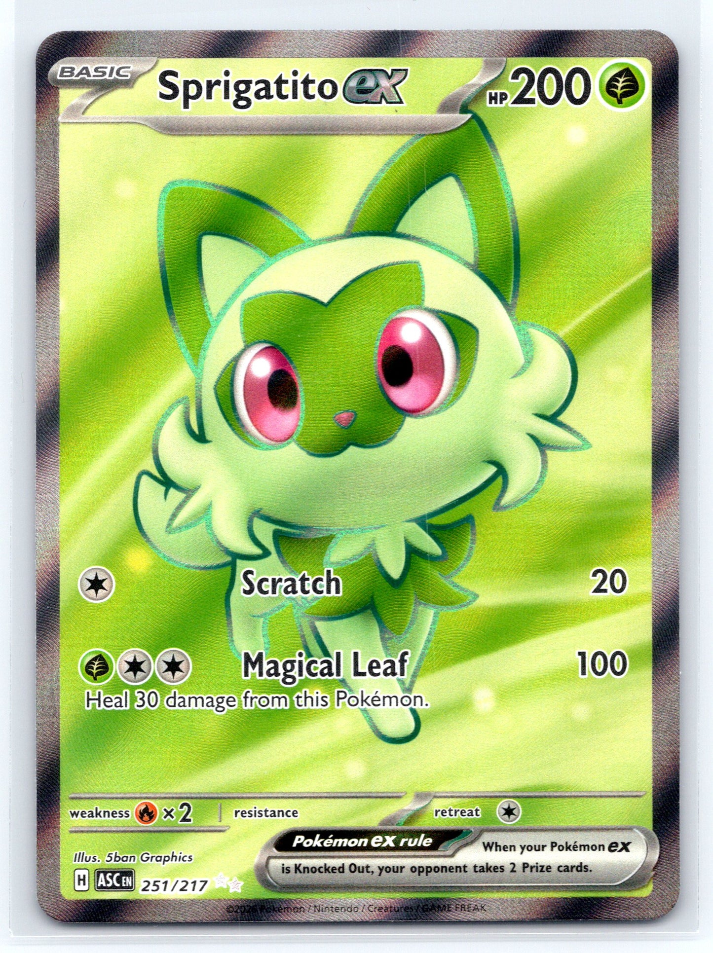 Sprigatito ex - #251/217 - ME: Ascended Heroes