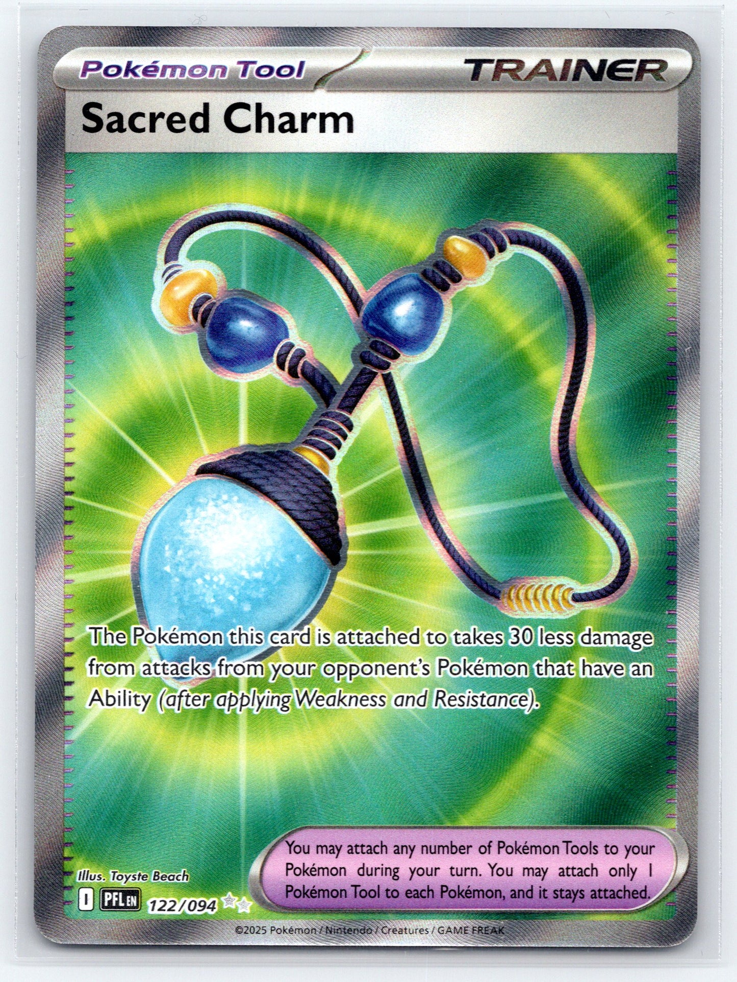 Sacred Charm - #122/094 - ME02: Phantasmal Flames