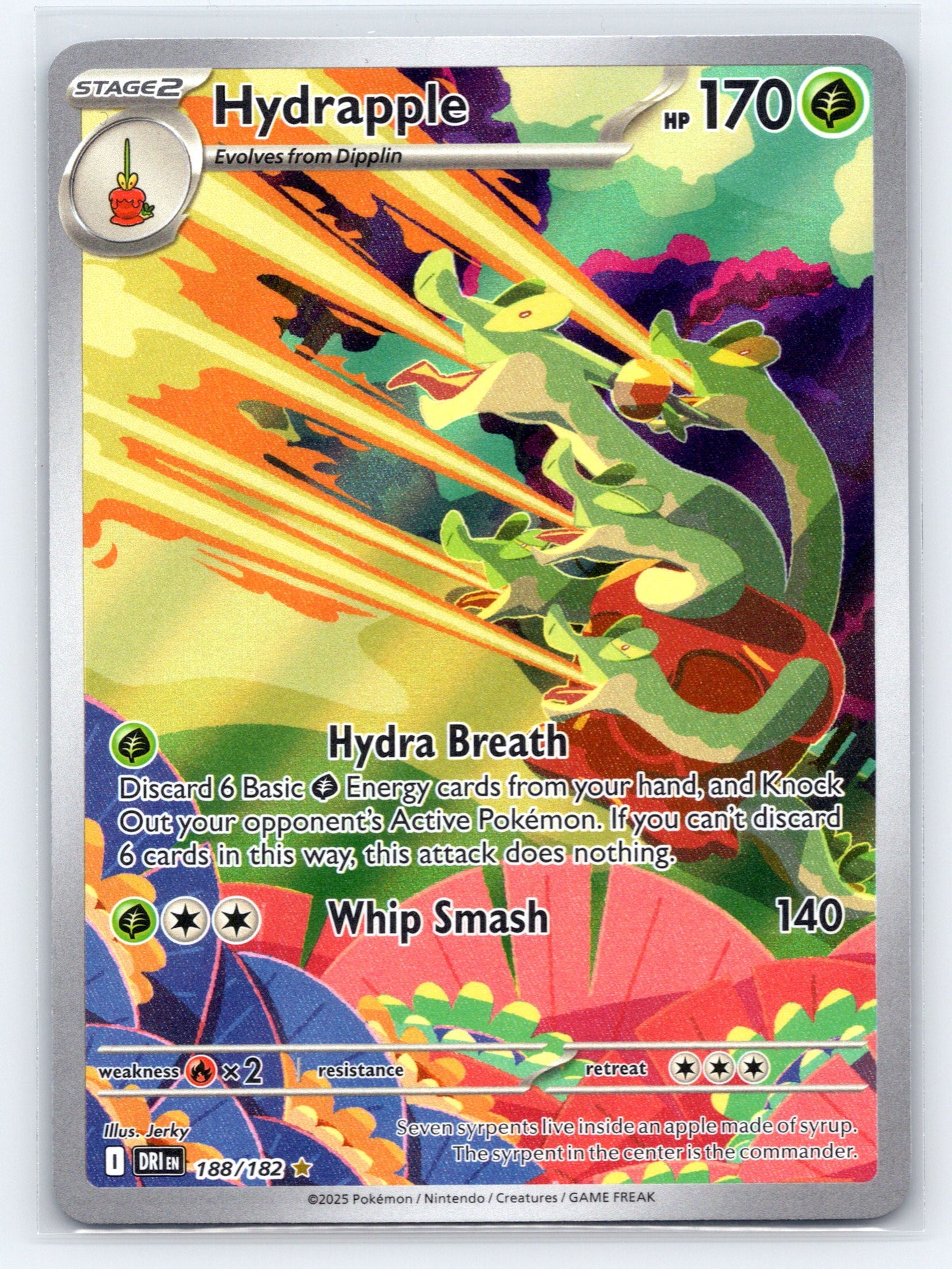 Hydrapple - #188/182 - SV10: Destined Rivals