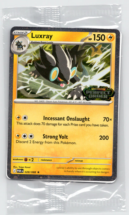 Luxray (PO Stamped) - #028/088 - Miscellaneous Cards & Products SEALED
