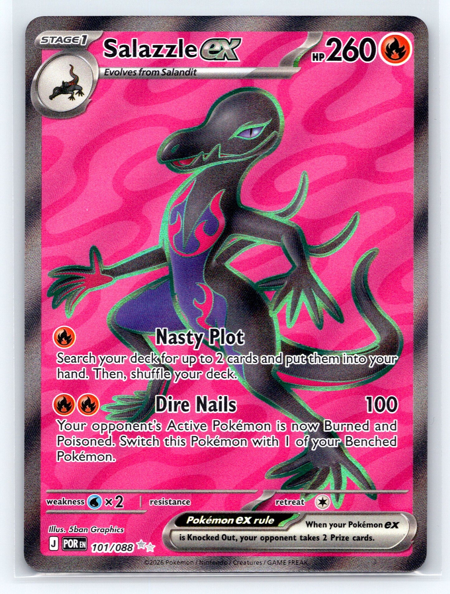 Salazzle ex - #101/088 - ME03: Perfect Order
