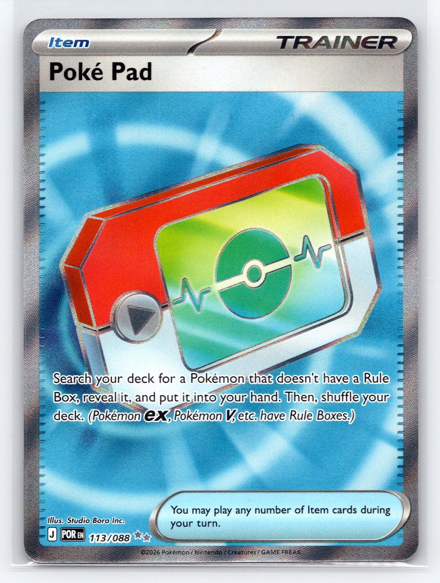 Poke Pad - #113/088 - ME03: Perfect Order
