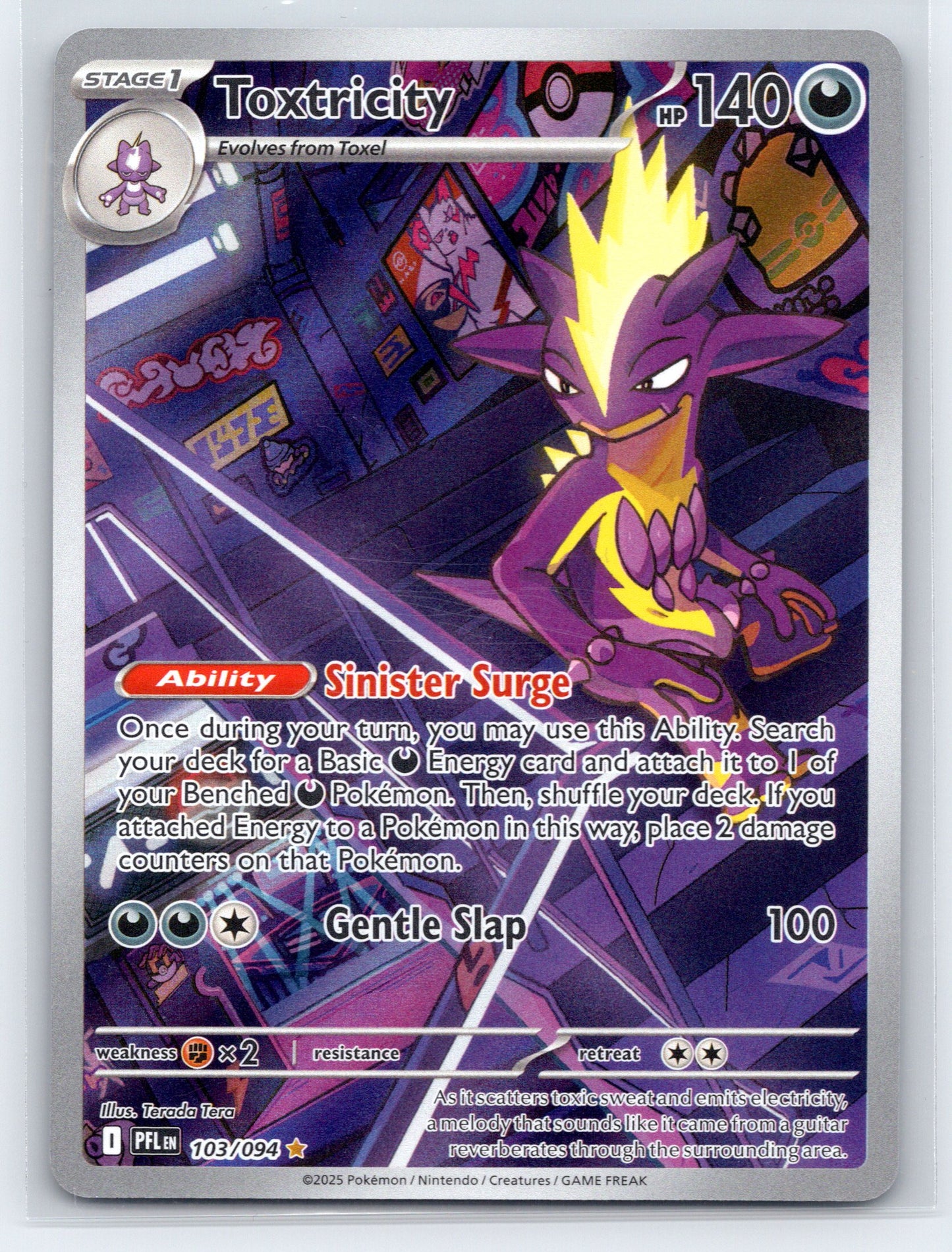 Toxtricity - #103/094 - ME02: Phantasmal Flames