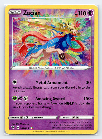 Zacian - #082/185 - SWSH04: Vivid Voltage