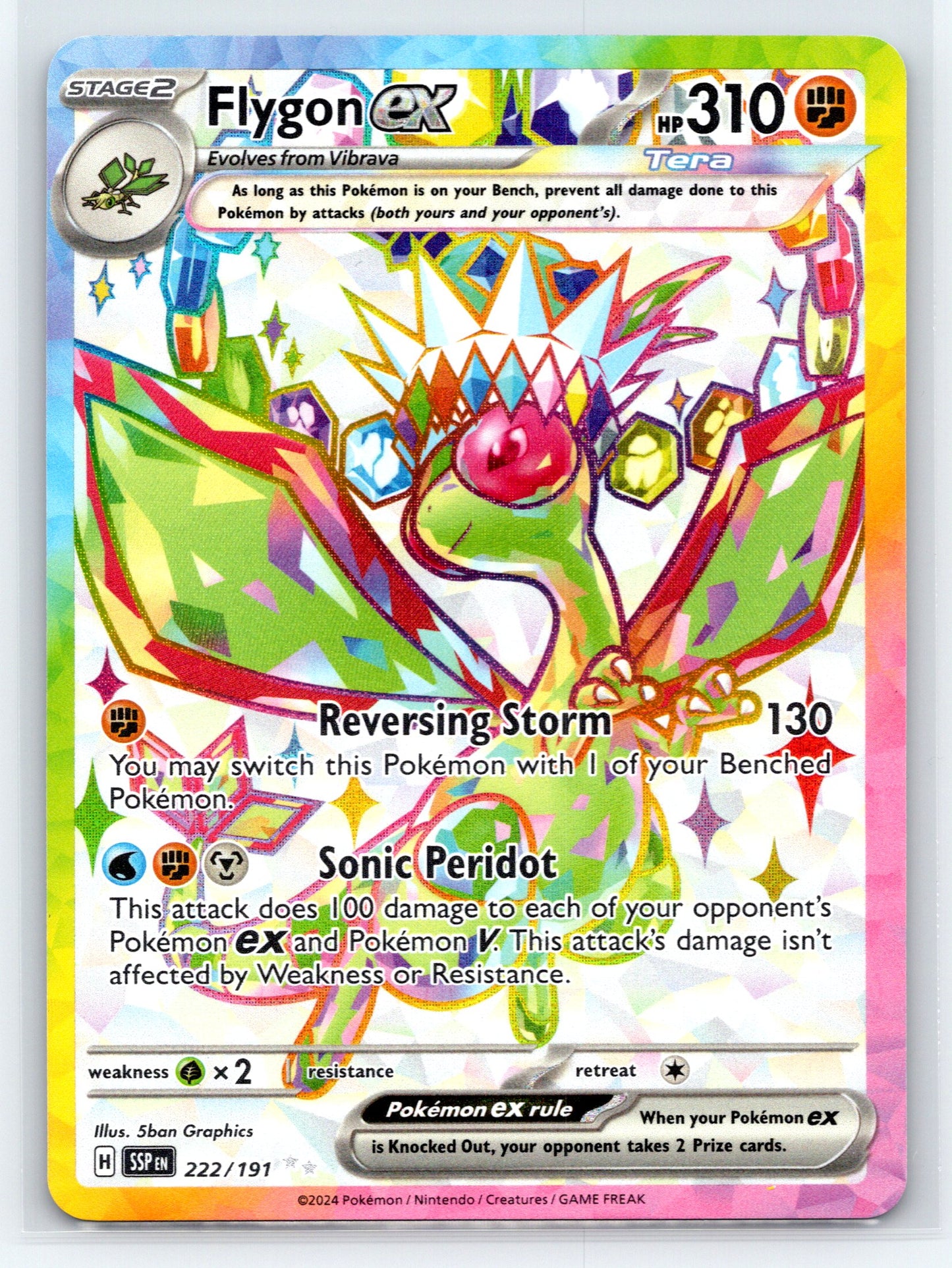 Flygon ex - #222/191 - SV08: Surging Sparks