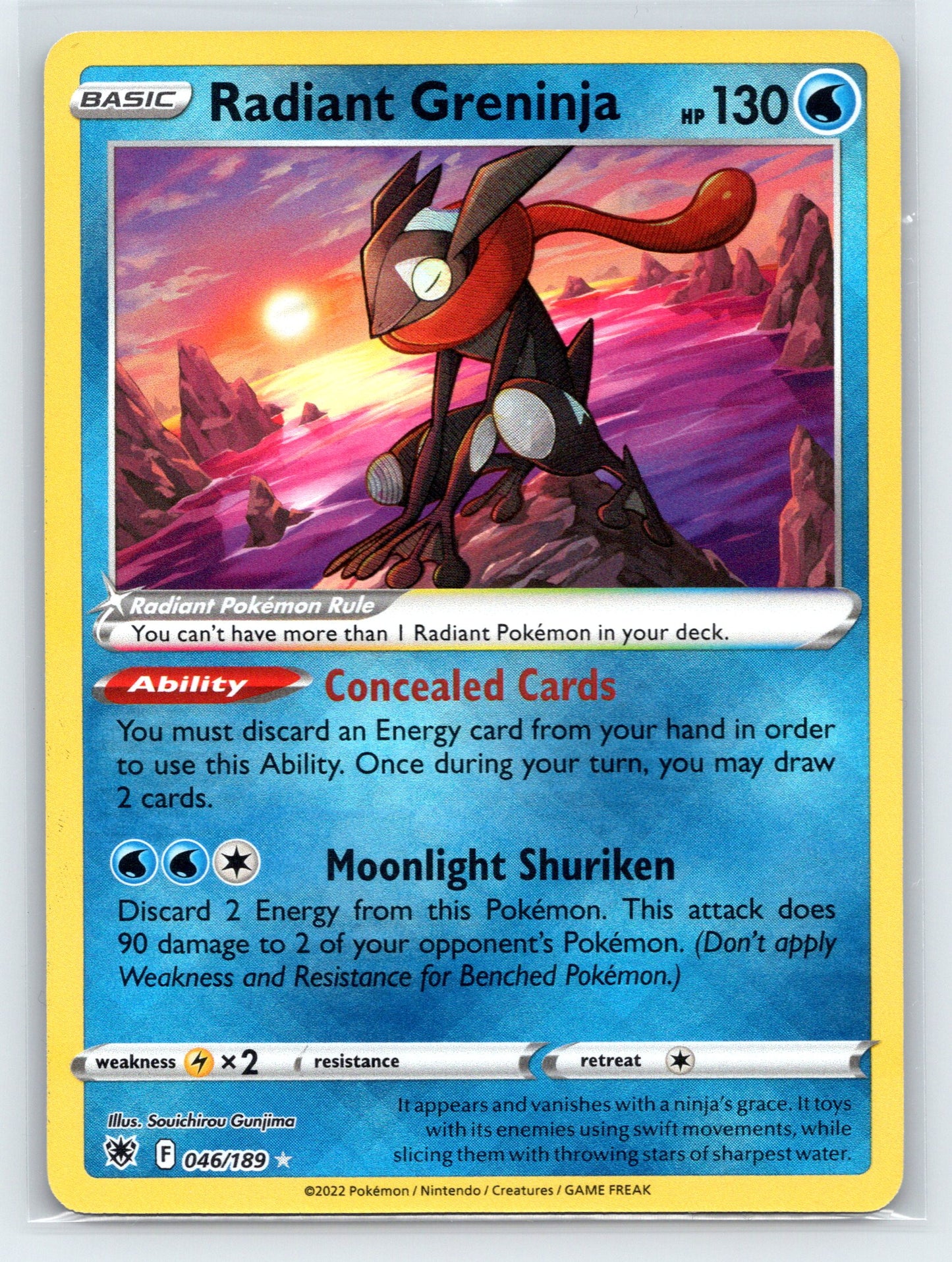 Radiant Greninja - #046/189 - World Championship Decks