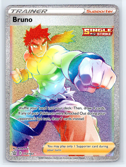 Bruno (Secret) - #172/163 - SWSH05: Battle Styles