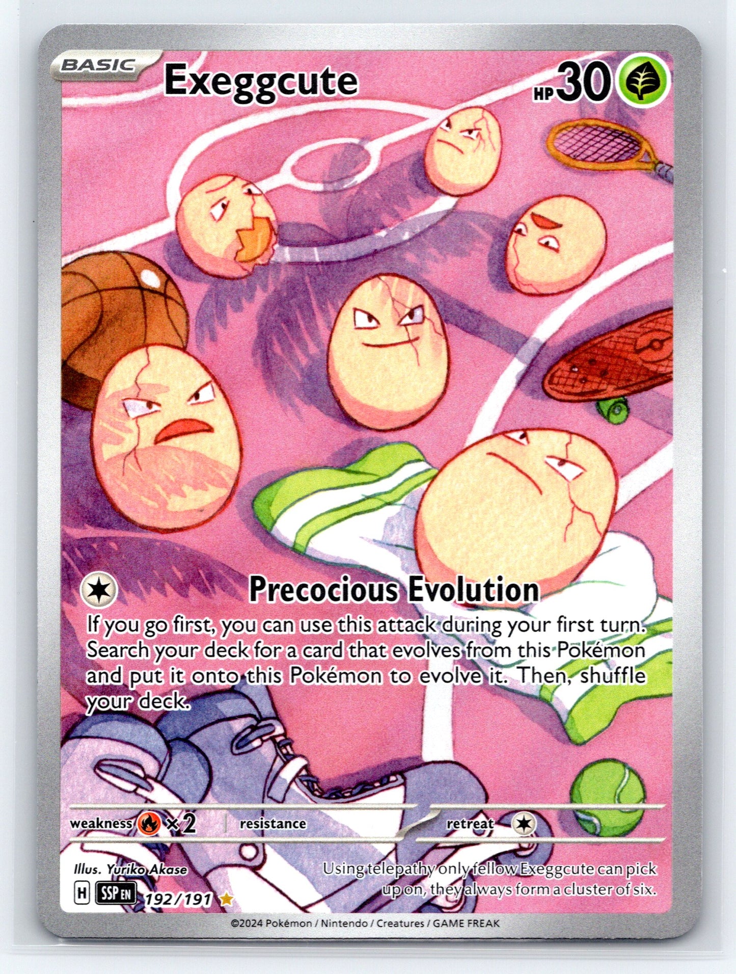 Exeggcute - #192/191 - SV08: Surging Sparks