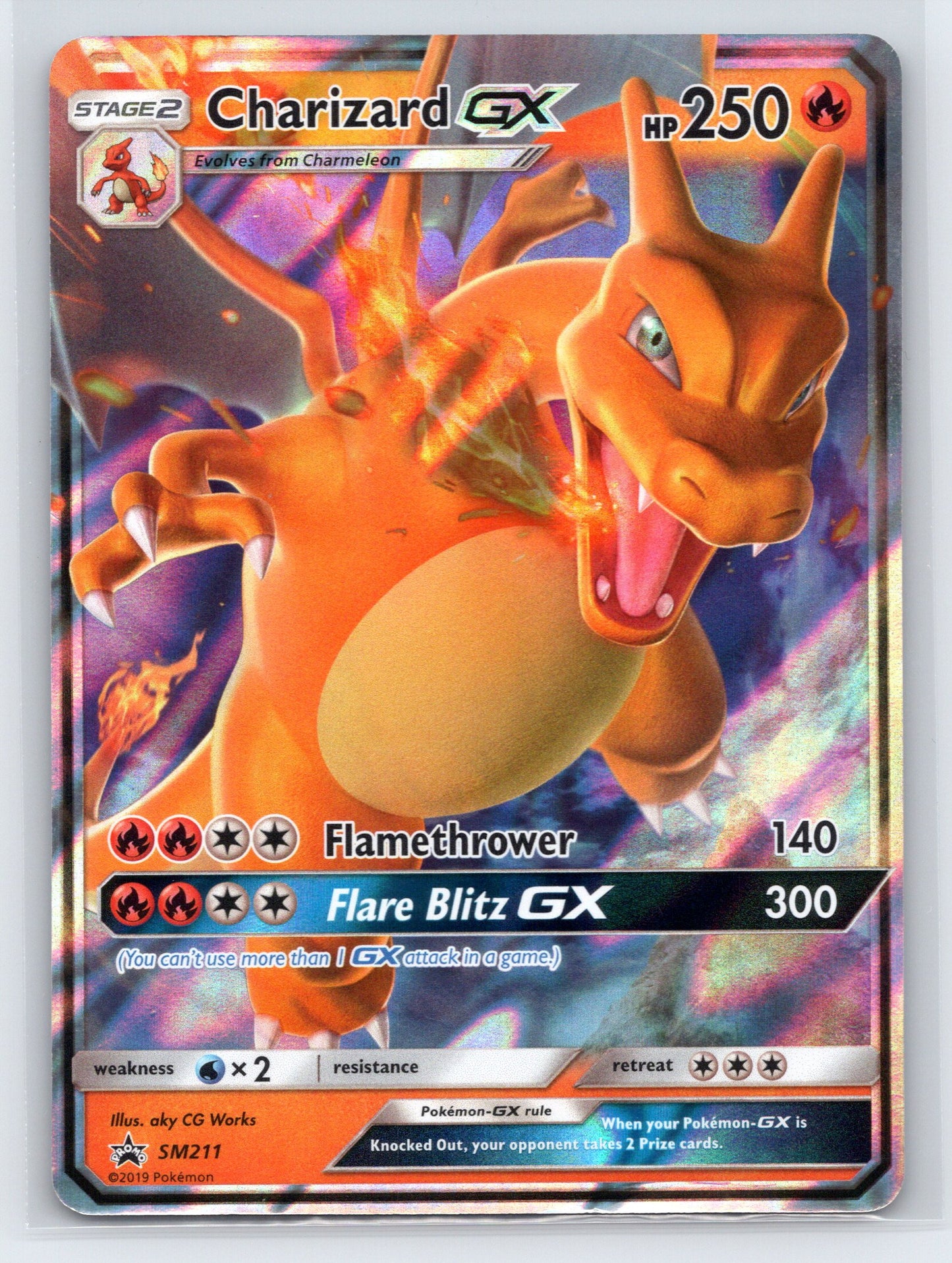 Charizard GX - #SM211 - SM Promos