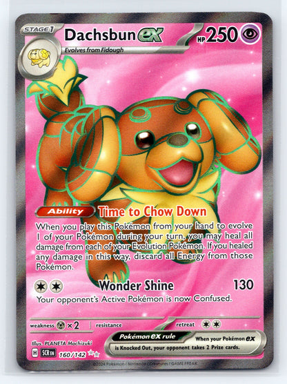 Dachsbun ex - #160/142 - SV07: Stellar Crown