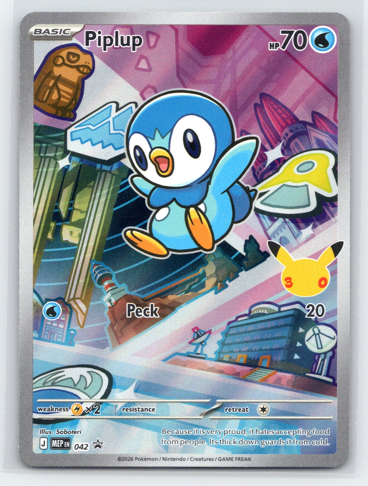 Piplup - #042 - ME: Mega Evolution Promo