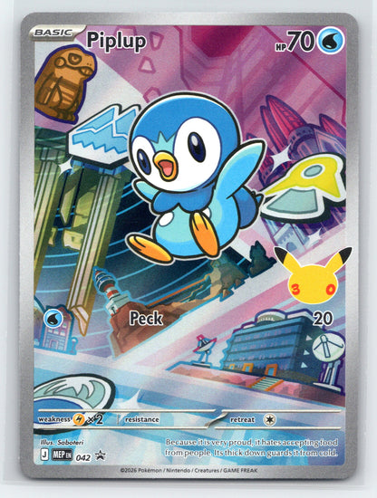 Piplup - #042 - ME: Mega Evolution Promo