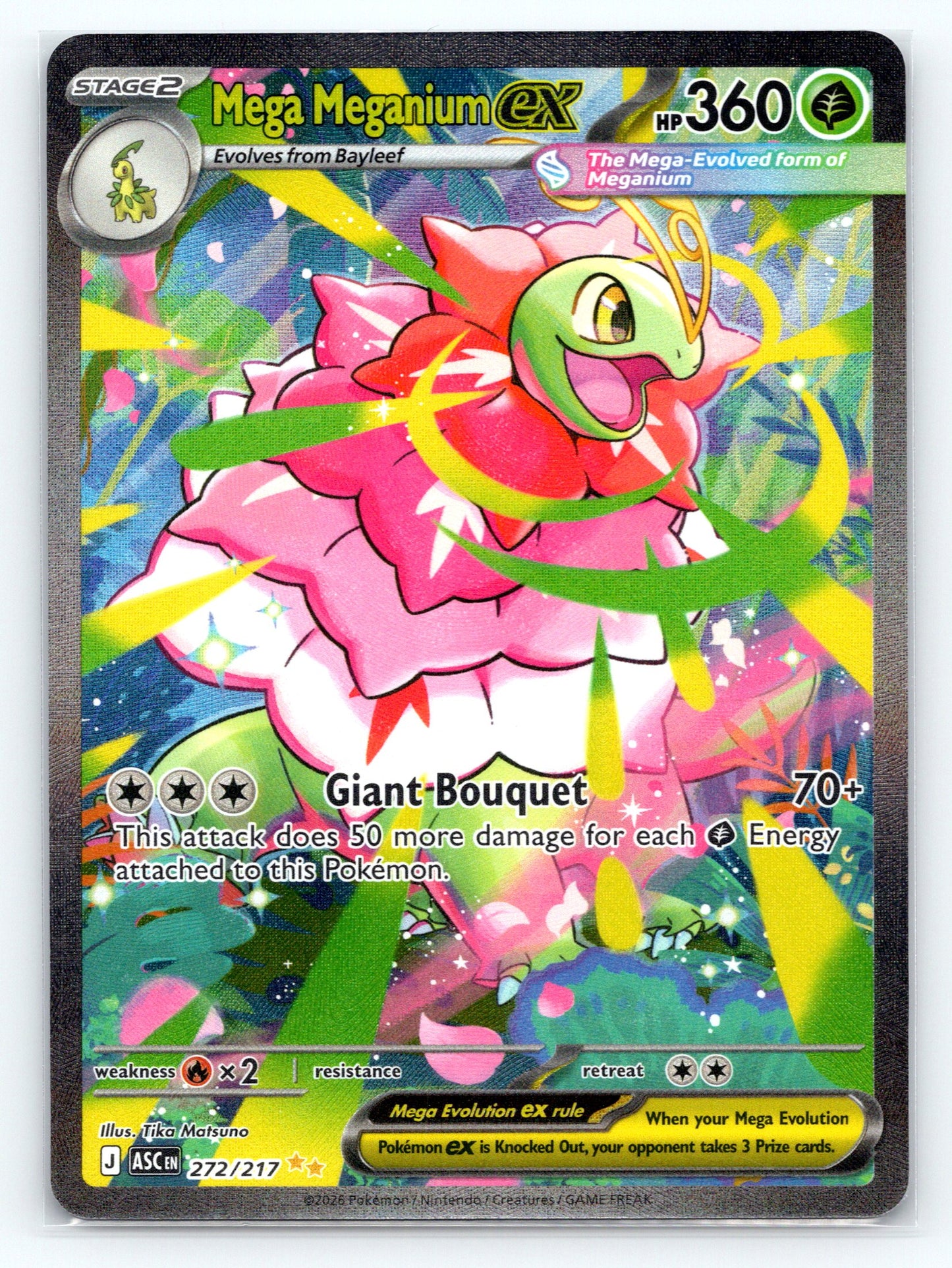 Mega Meganium ex - #272/217 - ME: Ascended Heroes