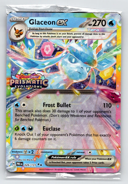 Glaceon ex - #026/131 - Miscellaneous Cards & Products SEALED