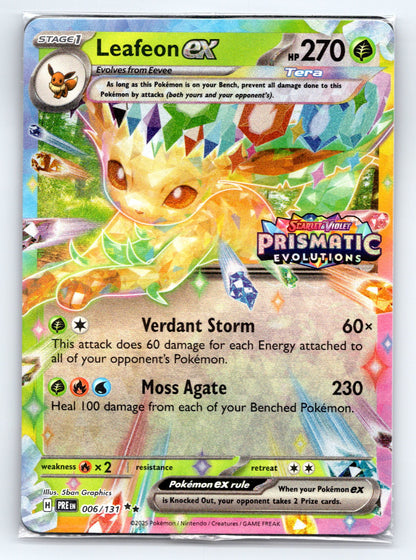 Leafeon ex - #006/131 - Miscellaneous Cards & Products SEALED