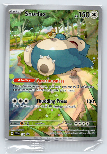 Snorlax - #051 - SV: Scarlet & Violet Promo Cards SEALED