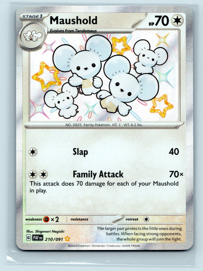 Maushold - #210/091 - SV: Paldean Fates