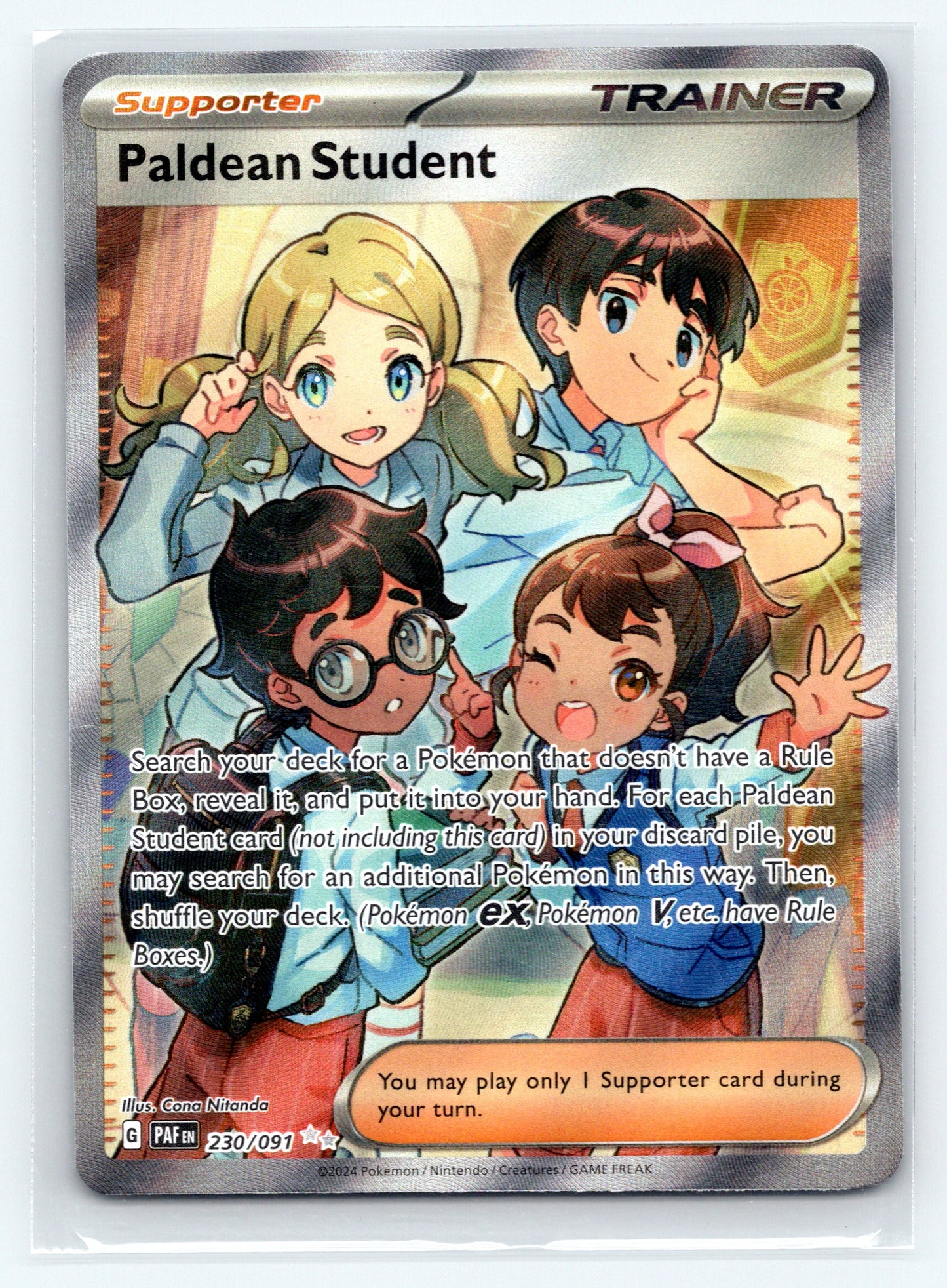 Paldean Student - #230/091 - SV: Paldean Fates