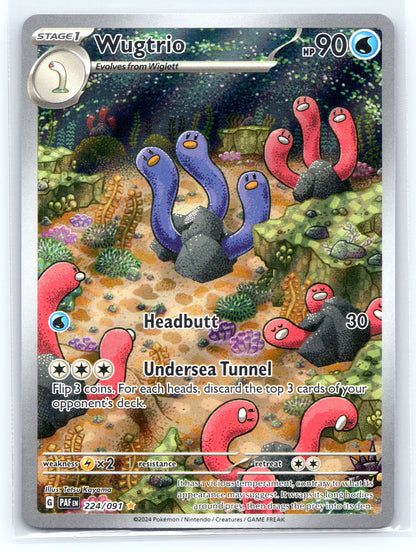 Wugtrio - #224/091 - SV: Paldean Fates