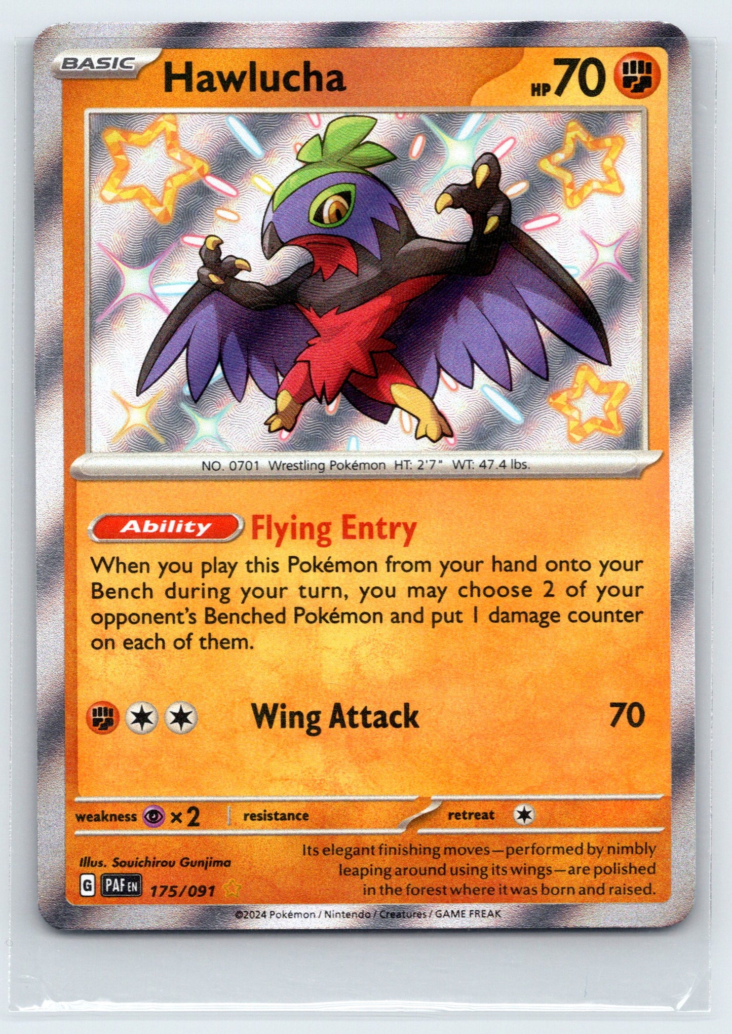 Hawlucha - #175/091 - SV: Paldean Fates