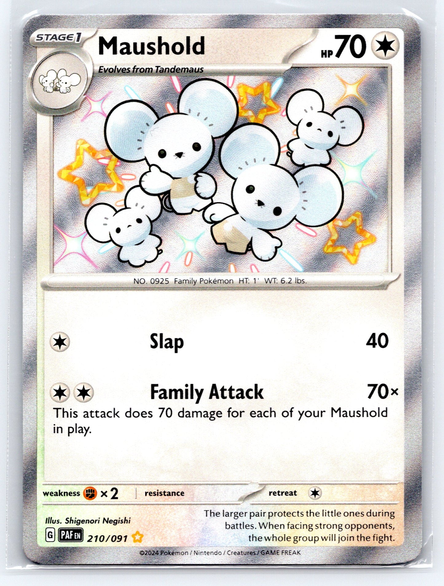 Maushold - #210/091 - SV: Paldean Fates