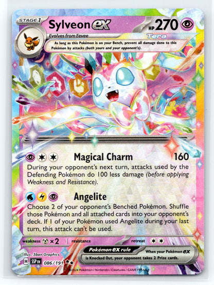 Sylveon ex - #086/191 - SV08: Surging Sparks