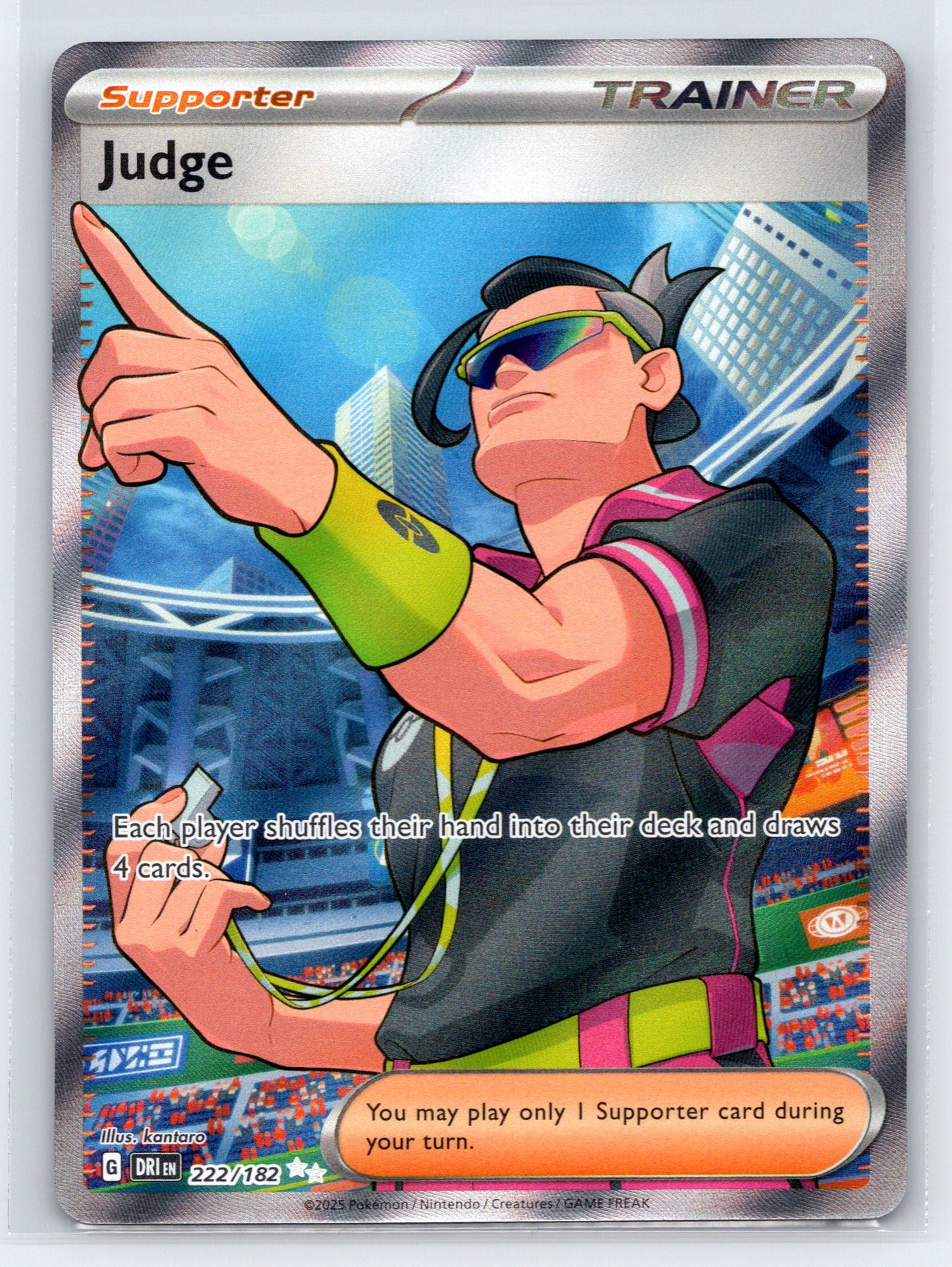Judge - #222/182 - SV10: Destined Rivals