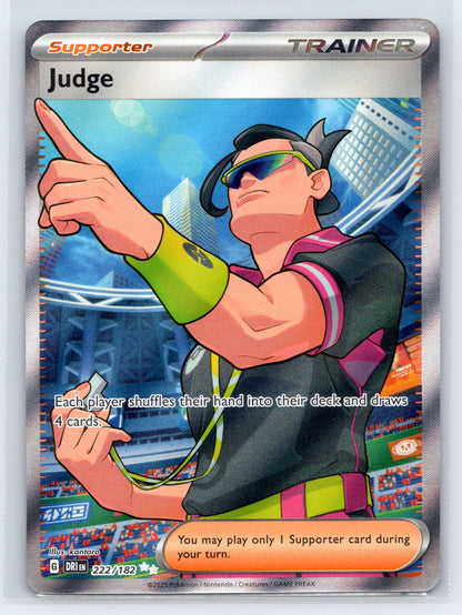 Judge - #222/182 - SV10: Destined Rivals