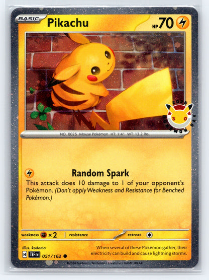 Pikachu - #051/162 - Miscellaneous Cards & Products